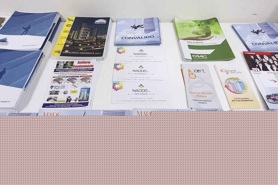 Il materiale Federconvalido al meeting FNA