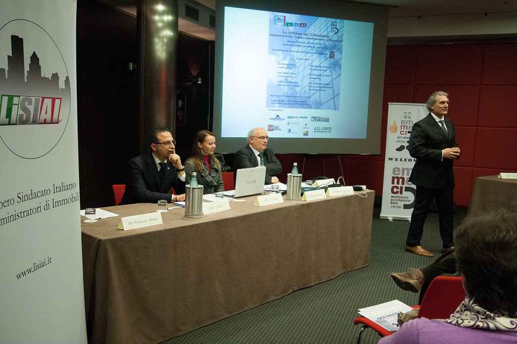 I relatori al meeting LISIAI a Mestre