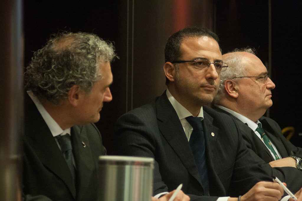 Roberto Taroni, Bruno Tridico e Andrea Mondini