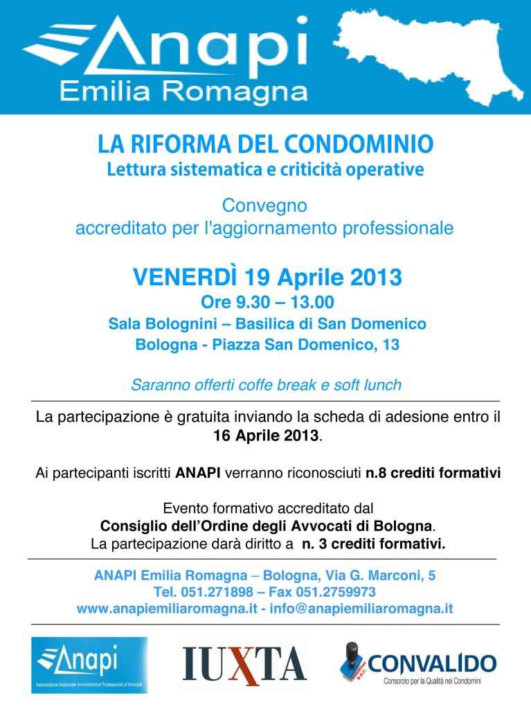 Convegno ANAPI 19 Aprile